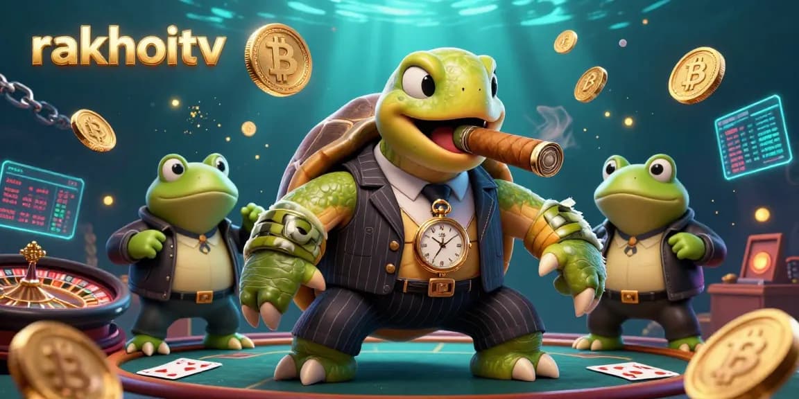 Experience thrilling live casino action with rakhoitv's detailed illustration of a friendly gambling scene.