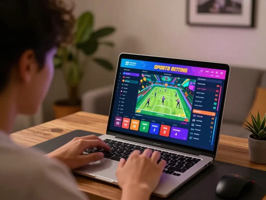 Engaging gameplay on sv66 sports betting platform, with vibrant screen displaying live odds.