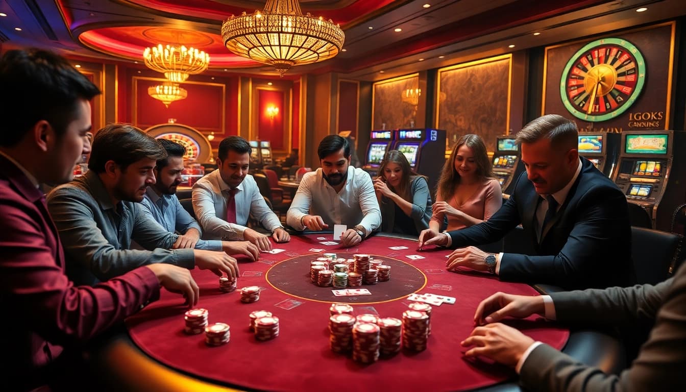 Experience the excitement of casino gaming with hidden wiki poker strategies in an opulent setting.
