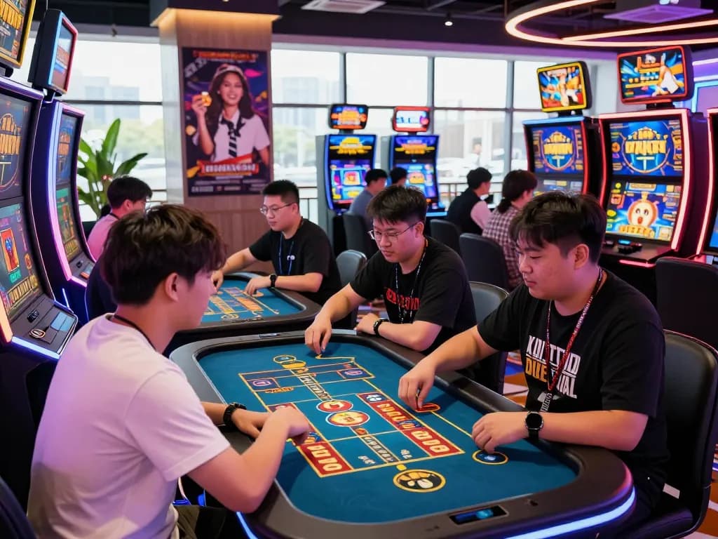 Exciting Tài Xỉu game scene at MAX79 showcasing vibrant gaming experience.
