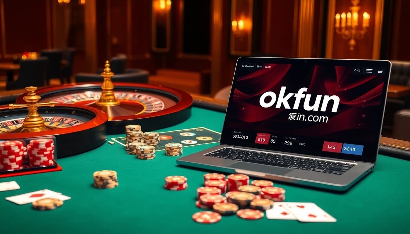 Experience thrilling gameplay at okfun.cn.com with vibrant casino elements and enhanced user interface.