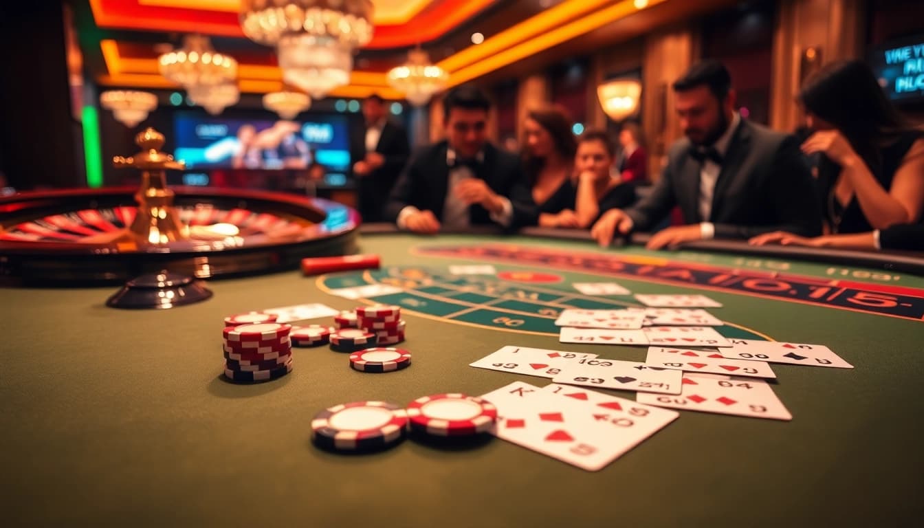 Experience excitement at KK55 casino with immersive gaming tables and thrilling gameplay.
