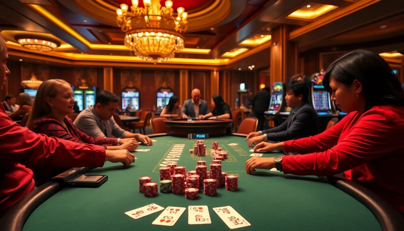 Experience thrilling gaming at https://pub88us.com/ with high-stakes poker and engaging casino ambiance.