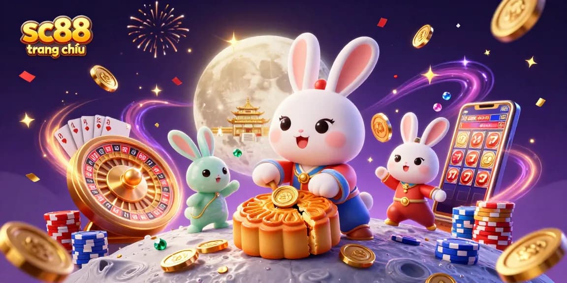 Play casino games with sc88 trang chủ displaying festive elements and engaging characters.