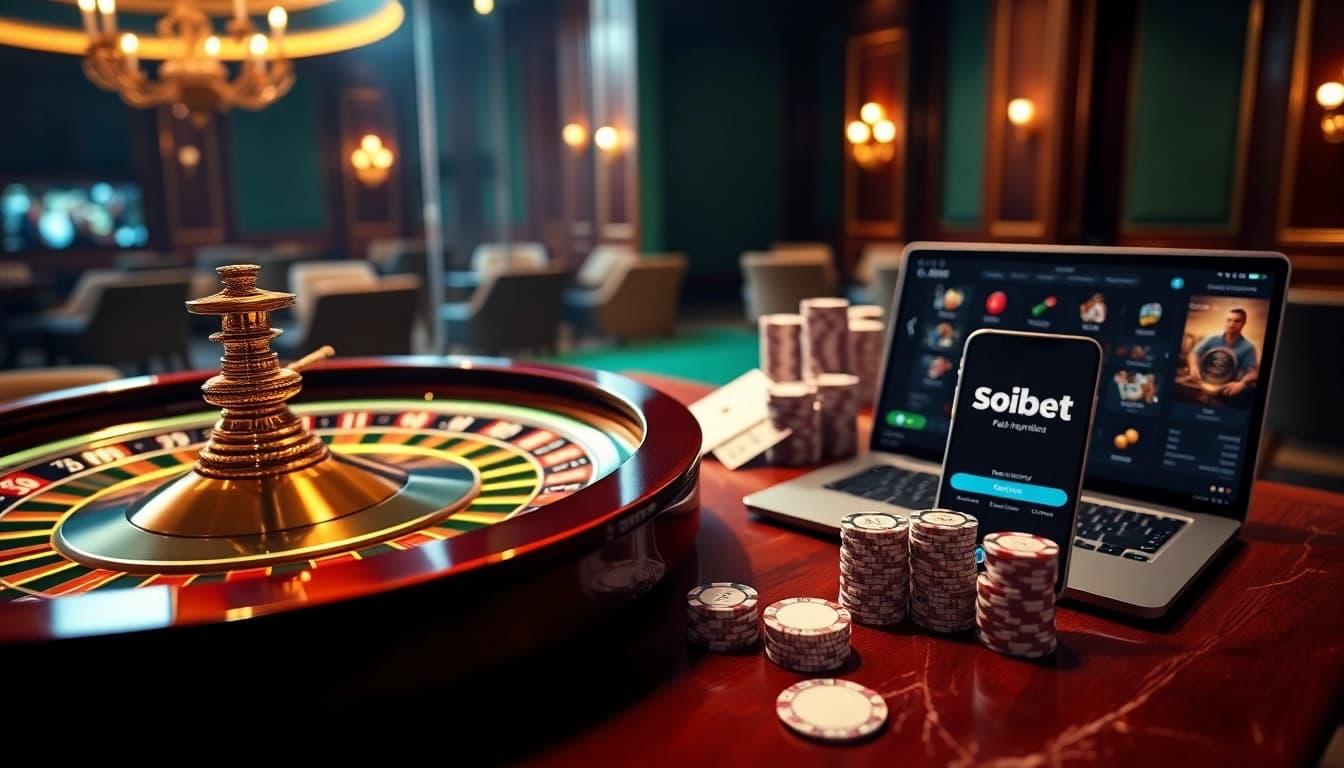 Experience thrilling gameplay at soibet with luxurious casino visuals and online betting excitement.