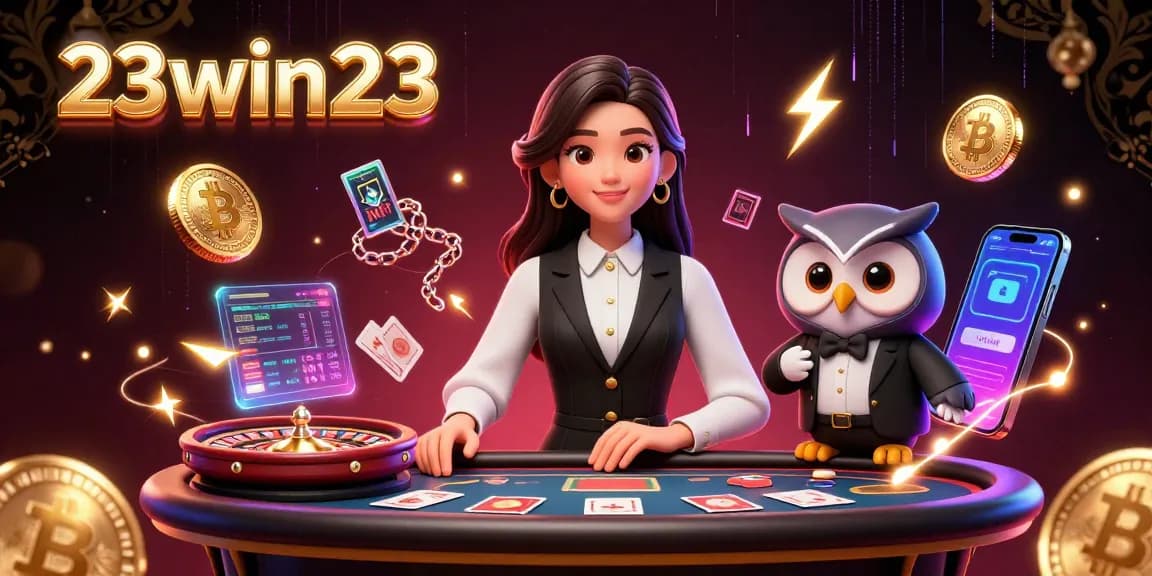 Engage in thrilling games at 23win23 with dynamic dealers and vibrant gaming visuals.