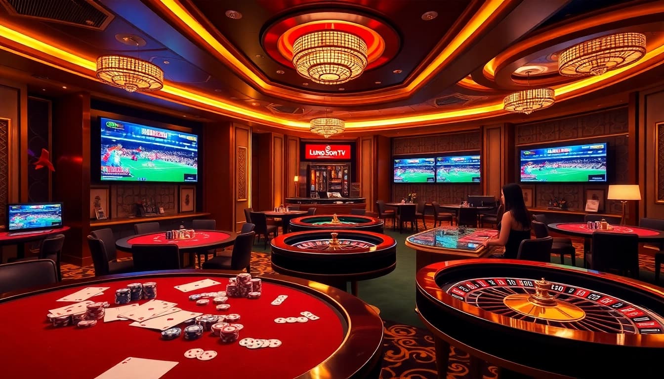 Bet on exciting live matches at https://luongsontv23.com/ while enjoying immersive casino atmosphere.