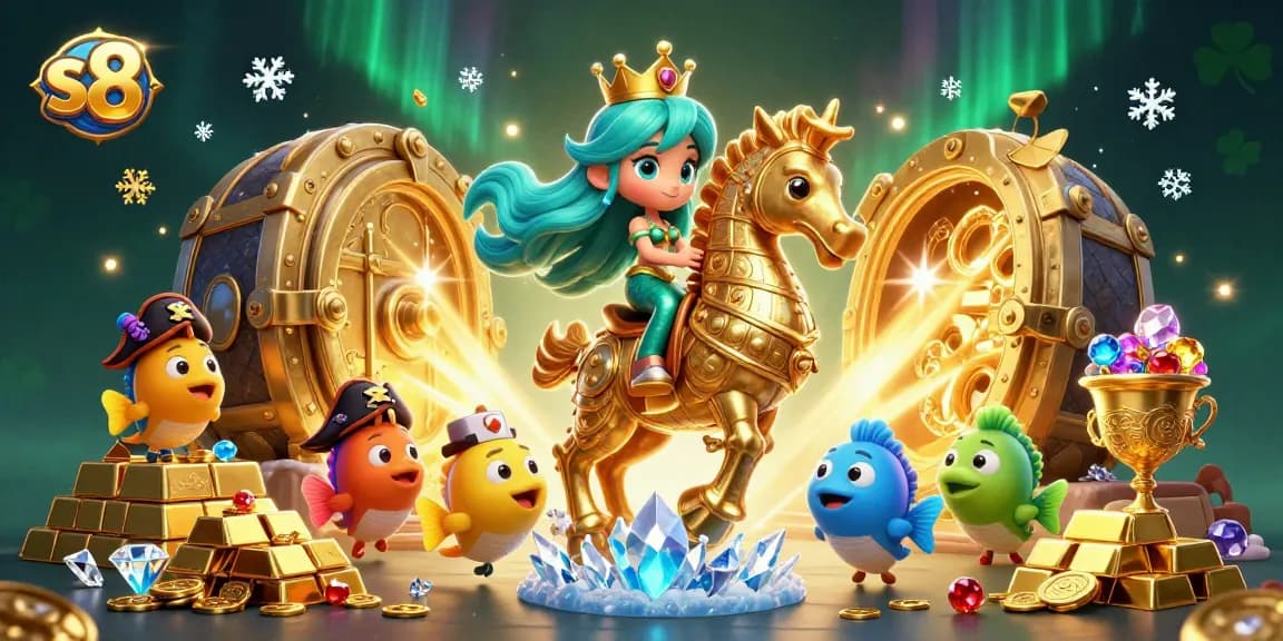 Experience the thrilling world of online gaming at s8, where colorful characters ride entertaining waves of luck and fortune.