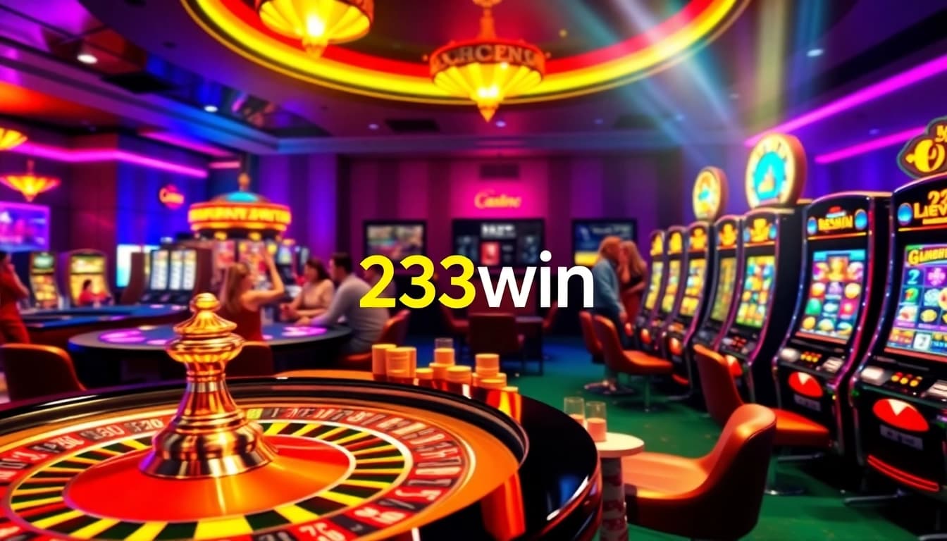 Experience the thrill of winning at 23win with a vibrant online casino atmosphere.
