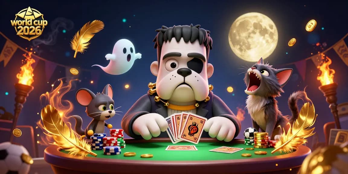 Join the thrill of the world cup 2026 with energetic betting scenes featuring unique characters.