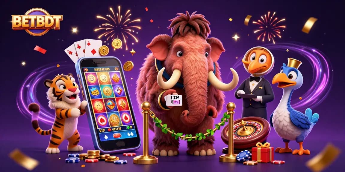 Experience the vibrant casino atmosphere at BETBDT with colorful slot games and exciting rewards.