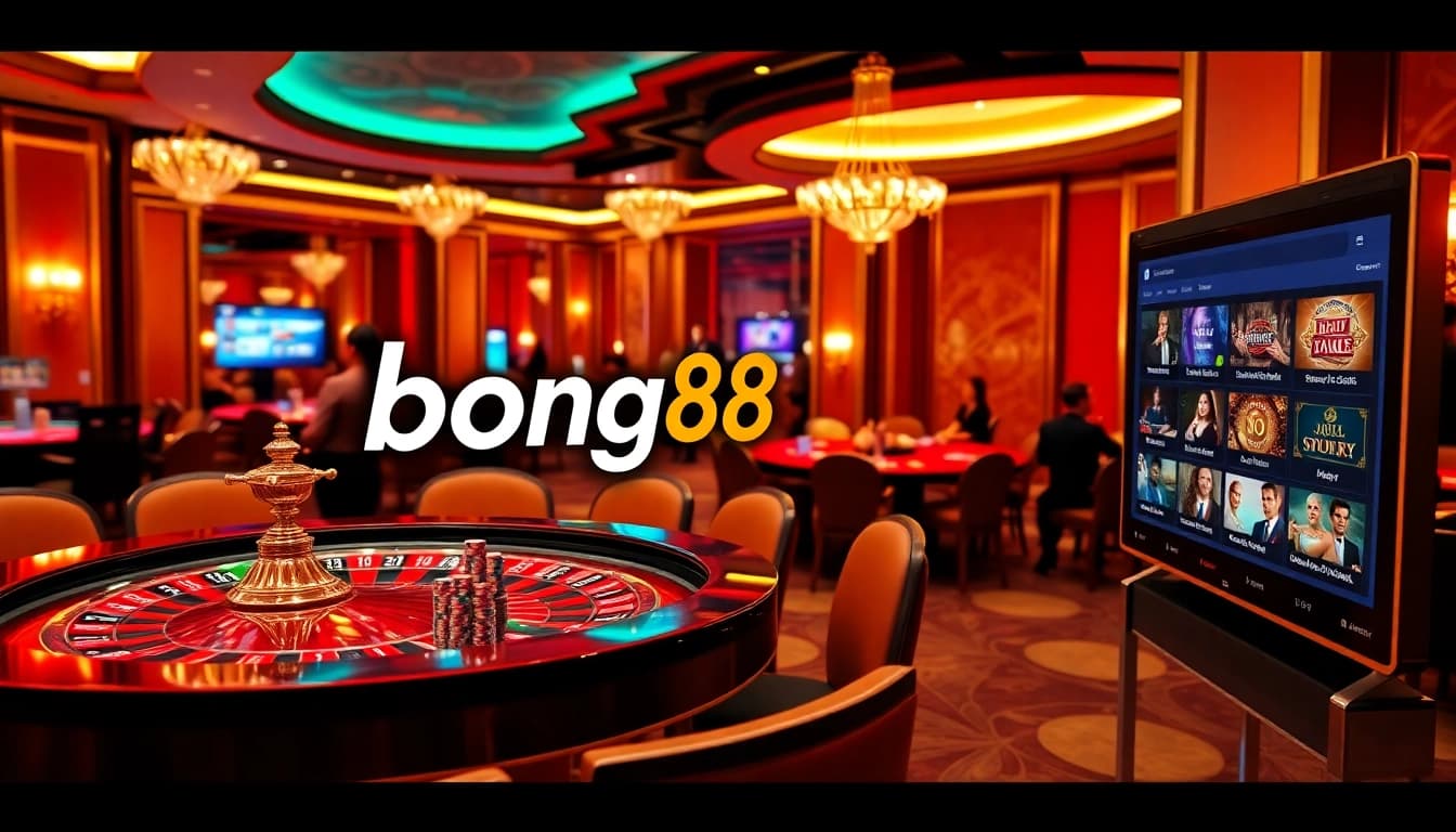 Experience the thrill of bong88 with vibrant casino games and professional betting action.