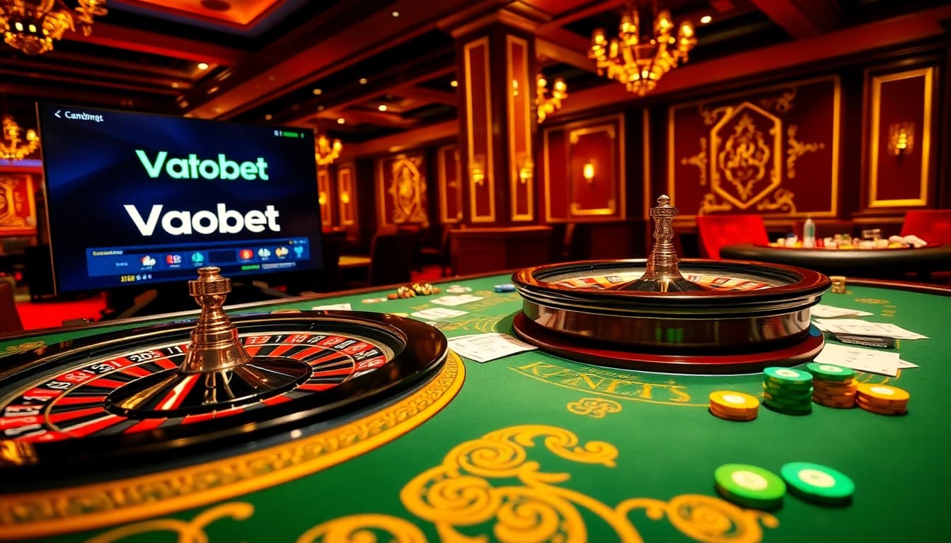 Experience the excitement of Vaobet with vibrant casino games and engaging betting activities.