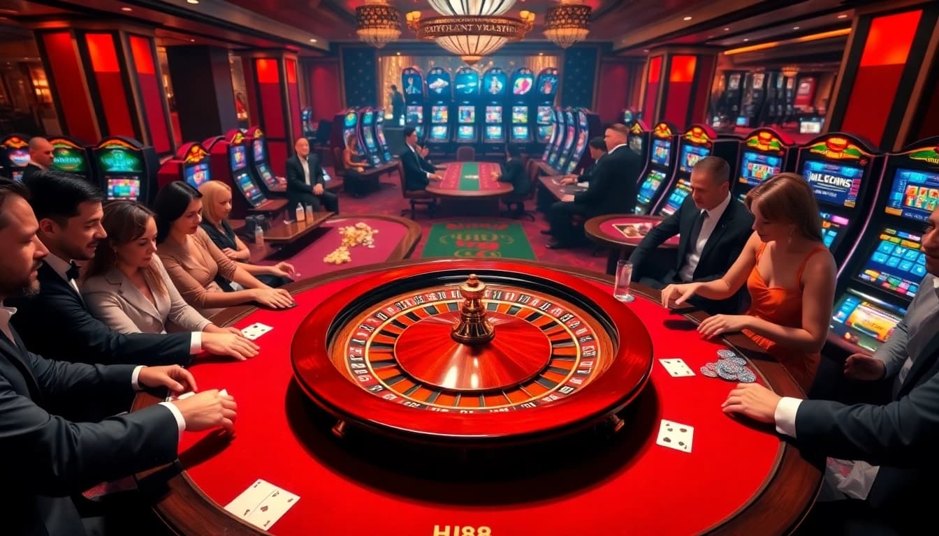 Experience the casino excitement at https://hu88.za.com/ with vibrant roulette, poker chips, and thrilling gameplay.