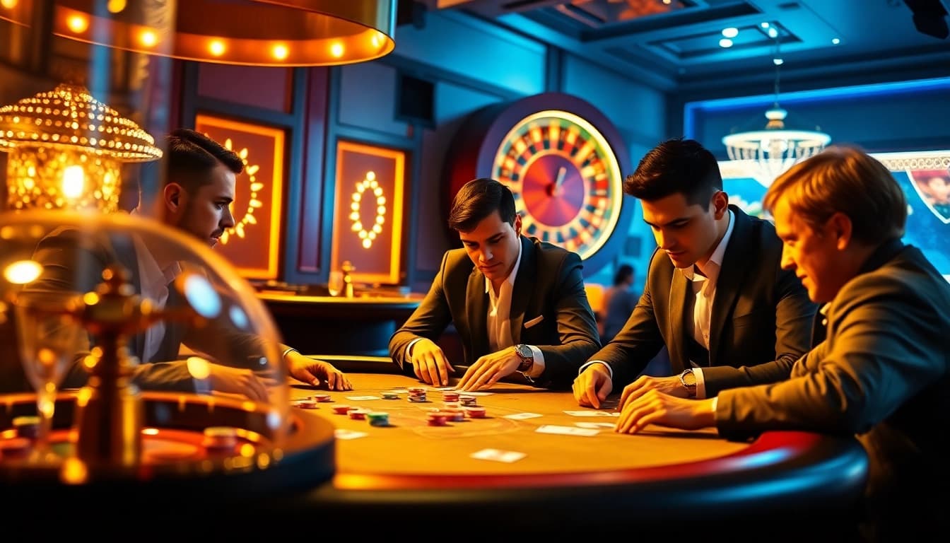 Experience thrilling poker action at ok9 gb net with exciting gameplay and vibrant casino ambiance.