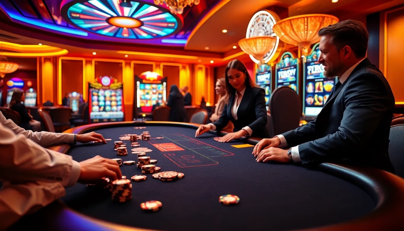 Experience the thrill at https://l444.art/ with professional dealers and vibrant casino action.