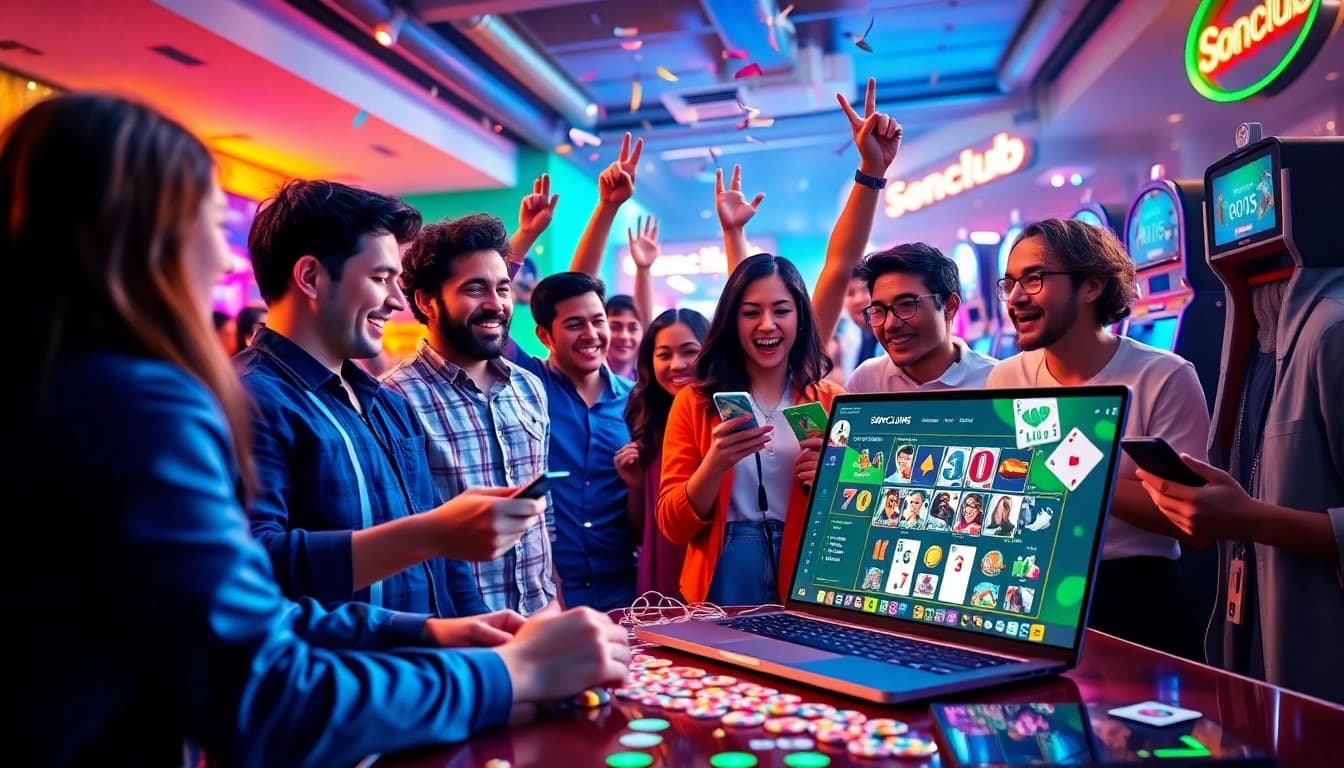 Experience the excitement of Sonclub, the premier online gaming platform featuring diverse games and engaging interactions.