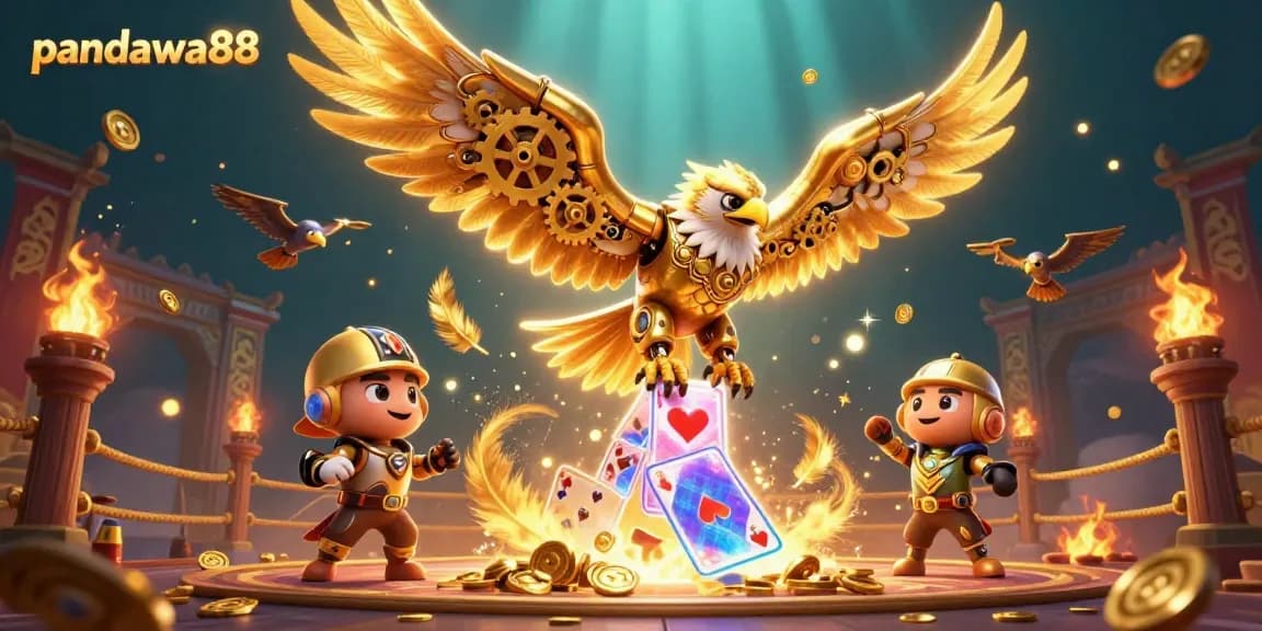 Experience thrilling gameplay at pandawa88 with dynamic casino elements and vibrant art.