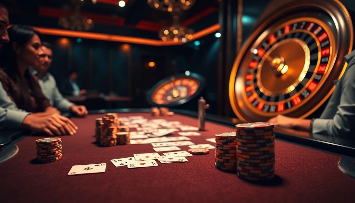 Experience thrilling gameplay at https://du88.sbs/ with exciting poker tables and roulette wheels.