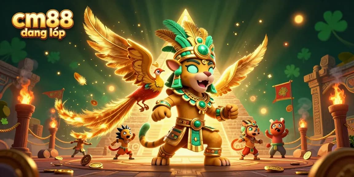 Engage with cm88 đăng nhập for thrilling casino adventures amidst a vibrant, dynamic illustration