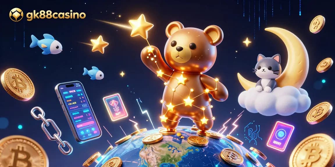 Experience the thrilling gk88casino adventure with dynamic 3D characters and vibrant casino elements!