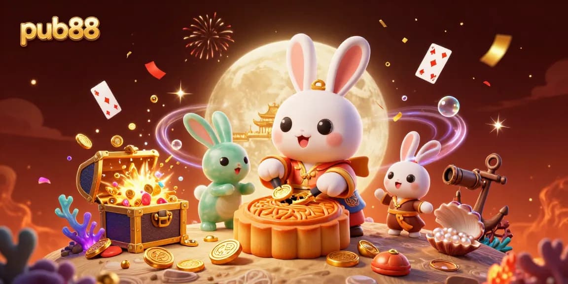 Experience exciting gameplay at pub88 with vibrant characters and rich casino elements!