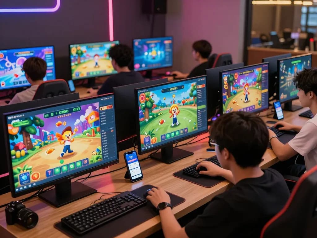 Engaging online gaming scene showcasing DA88 platform features and player interactions.