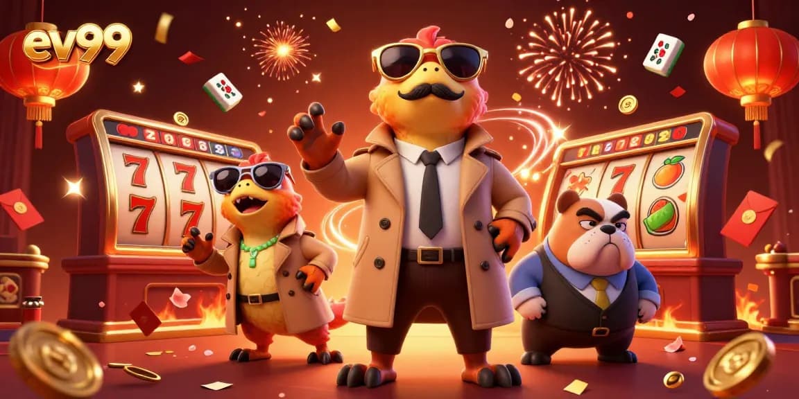 Experience excitement at ev99 with raptors in disguise at a vibrant casino scene.