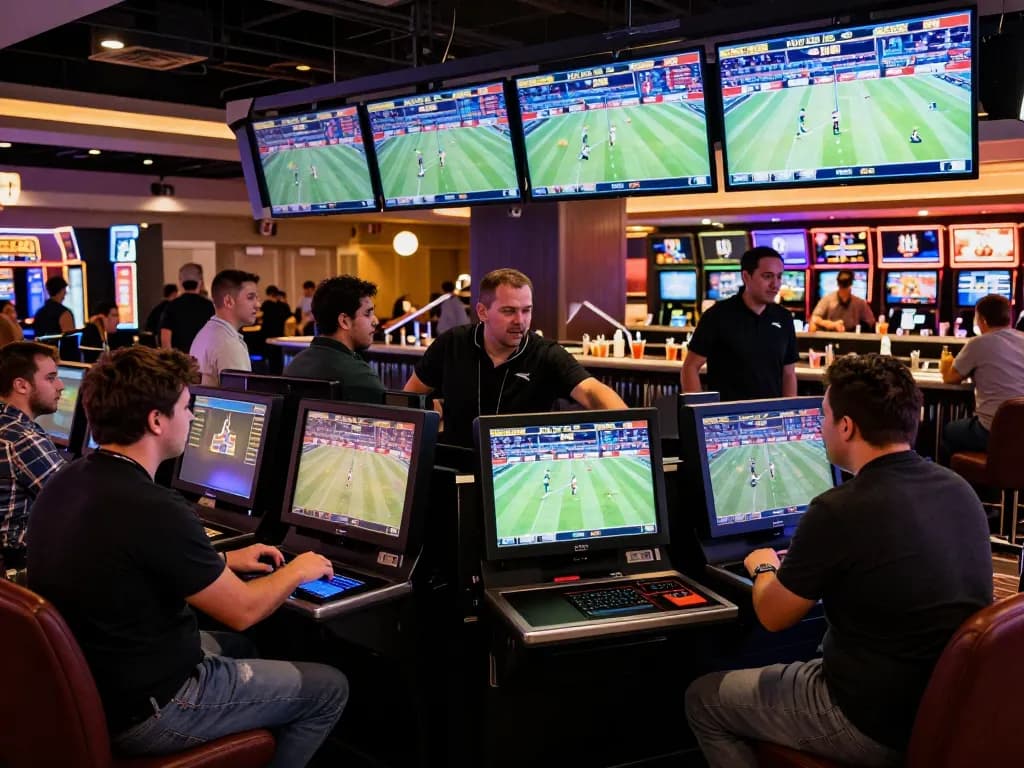 Place your bets at https://tg88uk.com/ as excited sports fans analyze live events