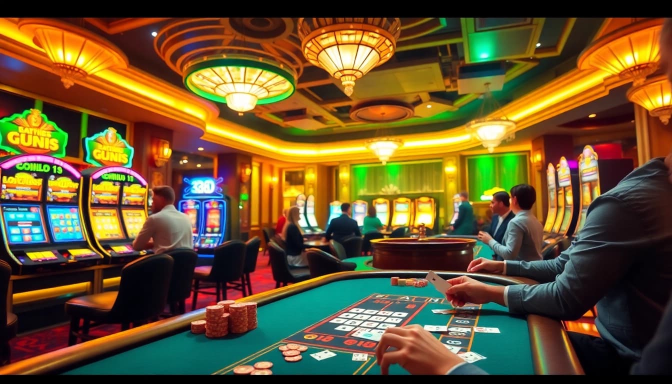 Experience thrilling gameplay at lucky88 com with vibrant poker tables and exciting slots.