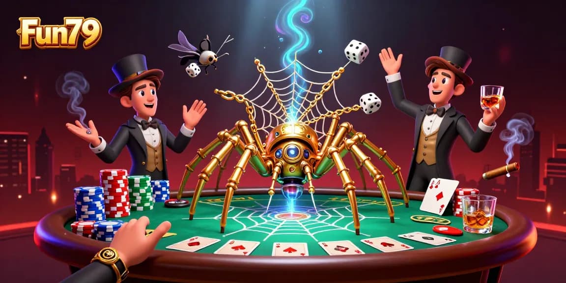 Engage in thrilling gameplay at Fun79 with colorful poker chips and exciting dice!