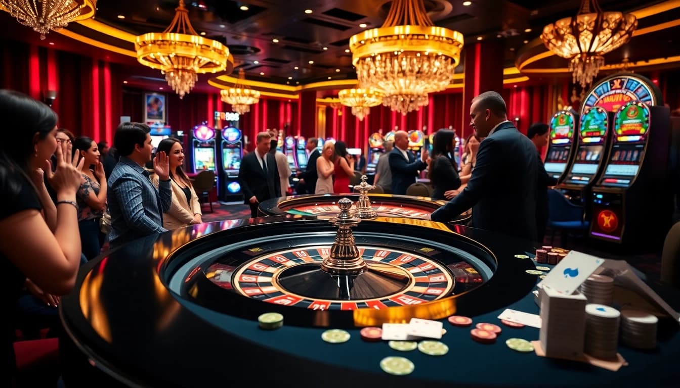 Experience the excitement of rr88 with vibrant casino games and engaging players.