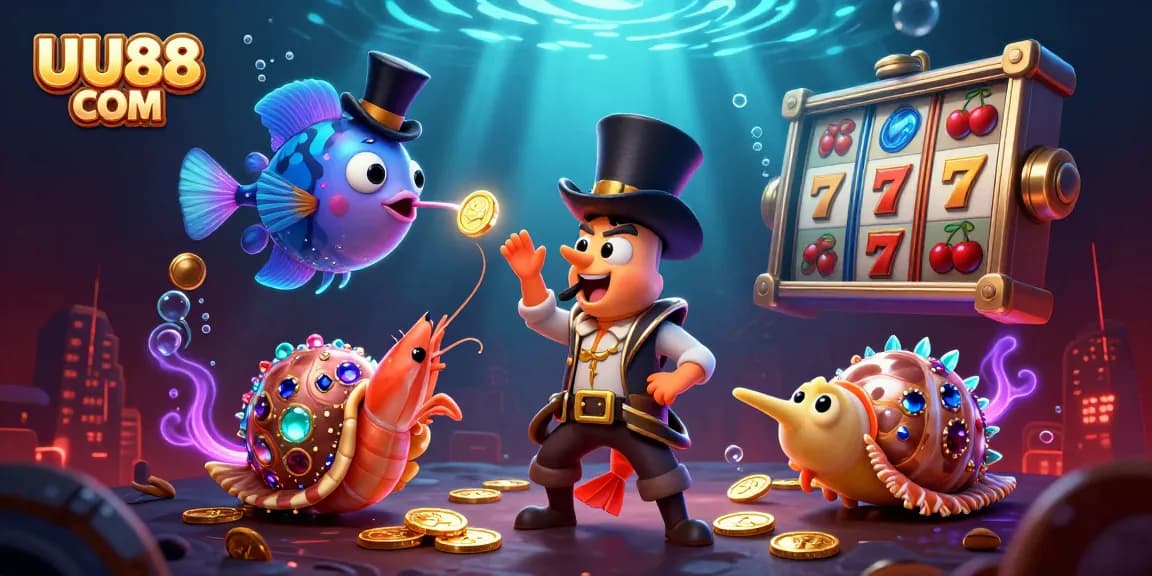 Win big at UU88 COM with the captivating slot adventure featuring treasure-filled characters!
