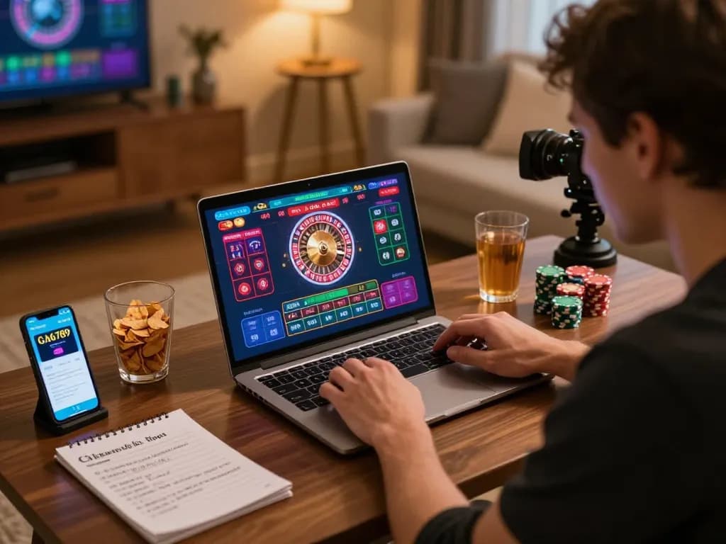 Engaging live dealer game on GA6789 online platform with player focused on roulette