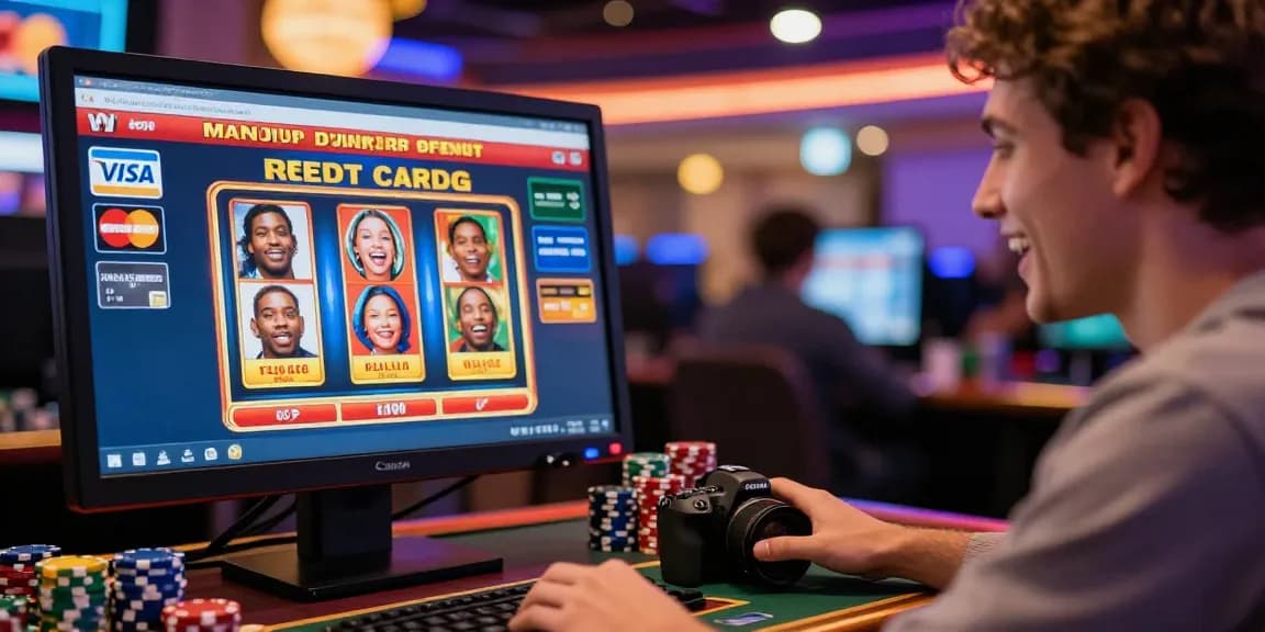 Engaging moment at https://mhfe.org.uk showcasing a player enjoying credit card casino gameplay with vibrant visuals and banking options.