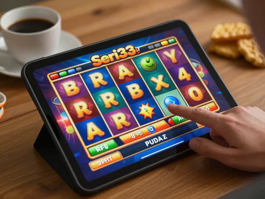 Experience the thrill of mobile gaming with Seri33's exciting slot game spins