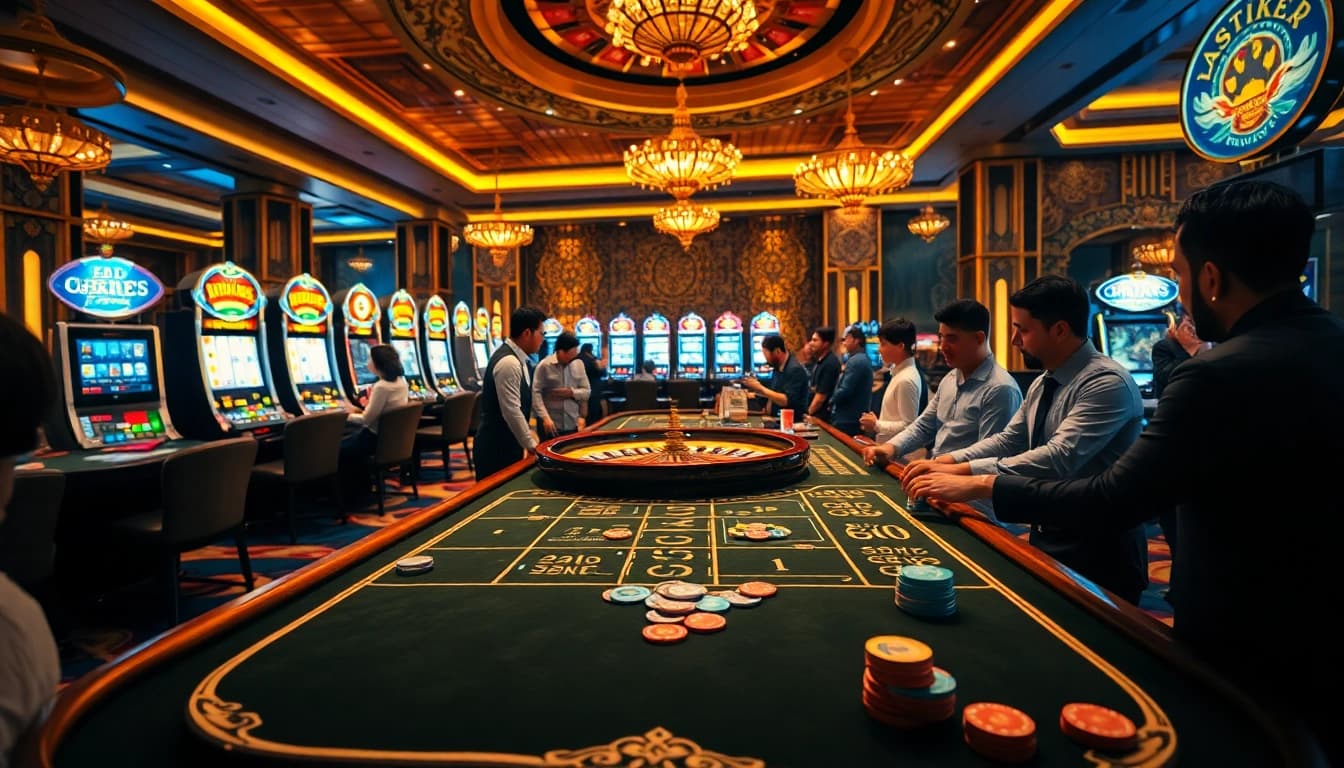 Experience thrilling gameplay at สล็อต u31 with vibrant casino elements and engaging players.