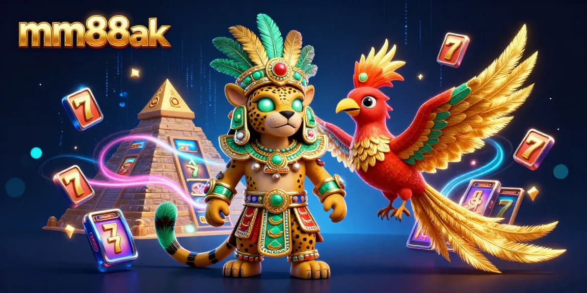 Spin and win at mm88ak with vibrant slot game characters and elements!