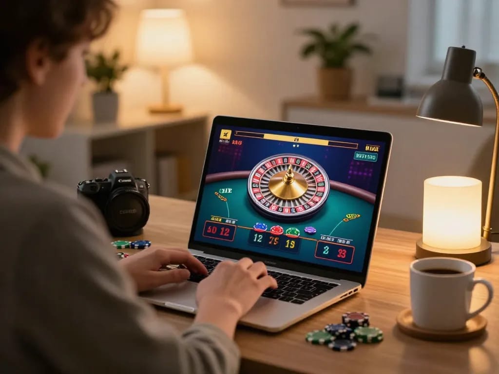 Engage with MM88 online casino while strategically placing bets during a live game