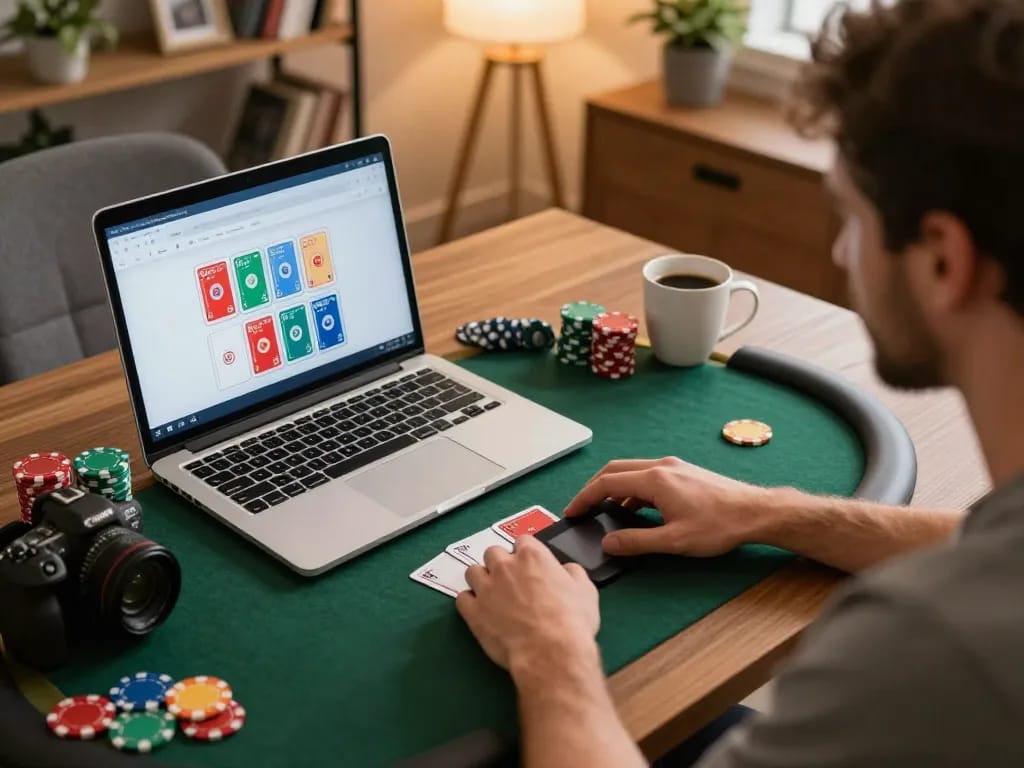 Engage in strategic gameplay at https://xo88.farm/ with intense online poker game settings and digital cards