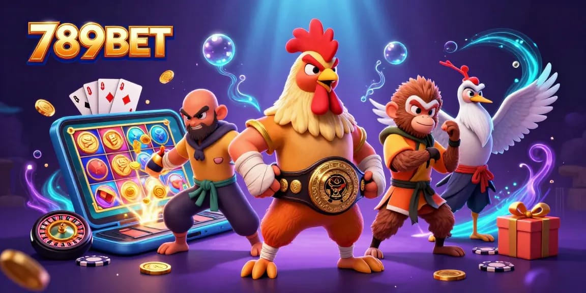 Engage with thrilling games at 789BET featuring vibrant characters and dynamic casino elements.