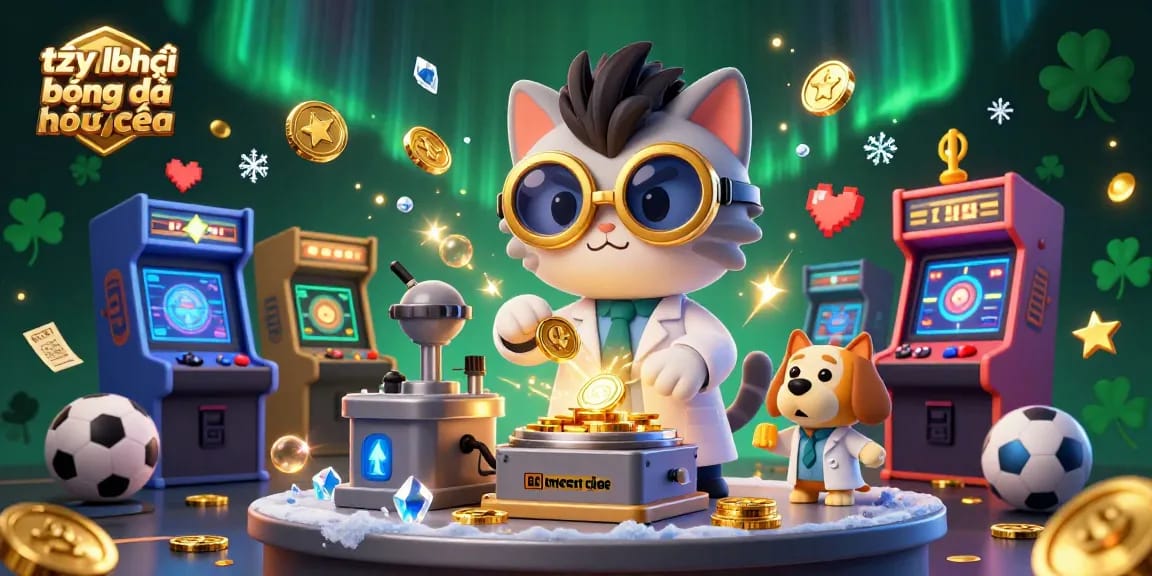 Experience thrilling sports betting action with tỷ lệ bóng đá nhà cái in this vibrant, engaging 3D illustration.