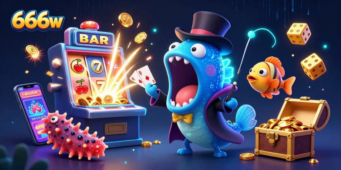 Immerse in the magic of 666w with stunning 3D casino characters and vibrant game elements!