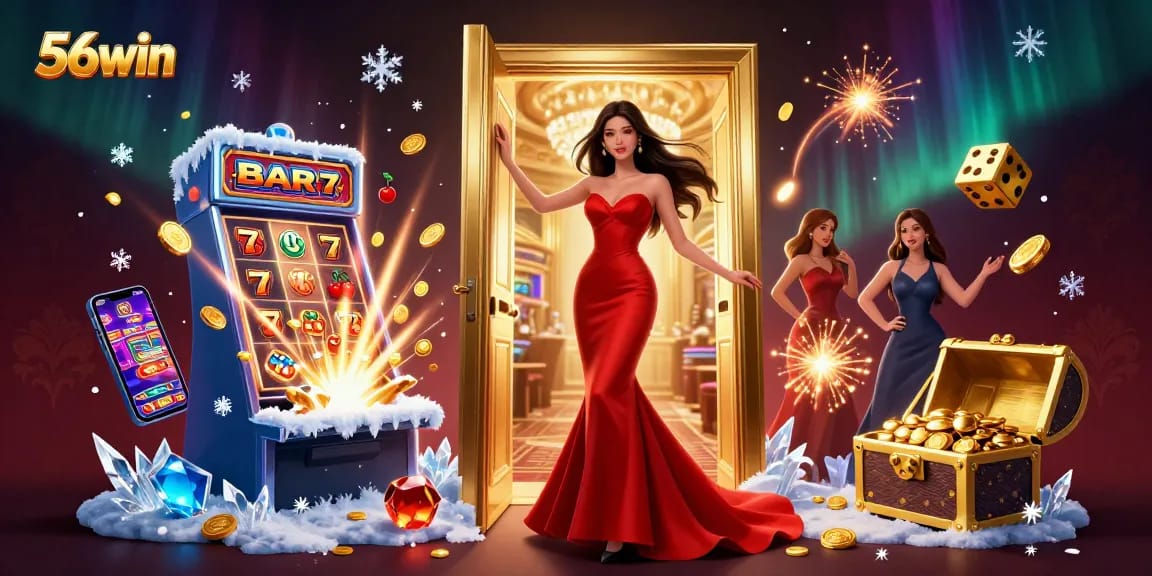 Engage with 56win by exploring a vibrant casino atmosphere filled with action and excitement.