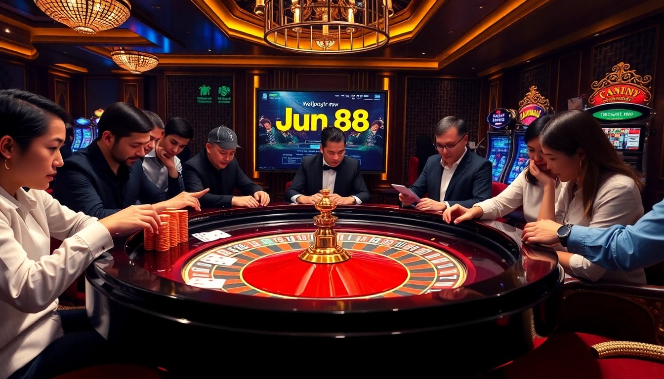 Experience the thrill of winning at https://jun88.now/ with vibrant casino games and poker excitement.