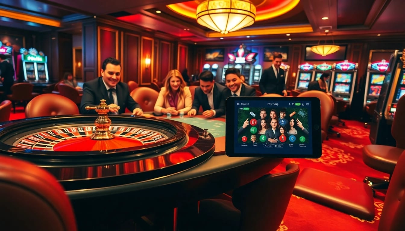 Engaging players at a luxury casino table highlighting gaming excitement at https://hitclub7.org/.