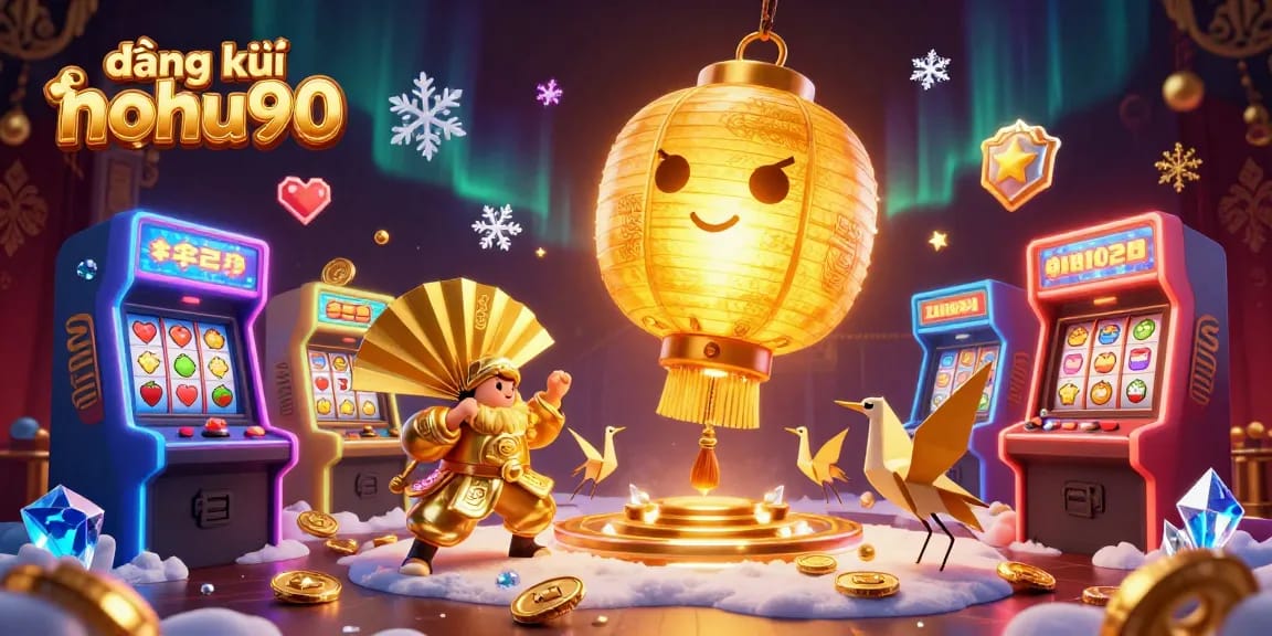 Engage with the vibrant world of đăng ký nohu90 at a dynamic night market casino featuring unique game elements and animations.