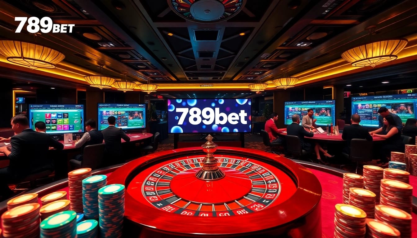 Join the thrill of gambling at 789bet with vibrant casino tables and exciting gameplay.