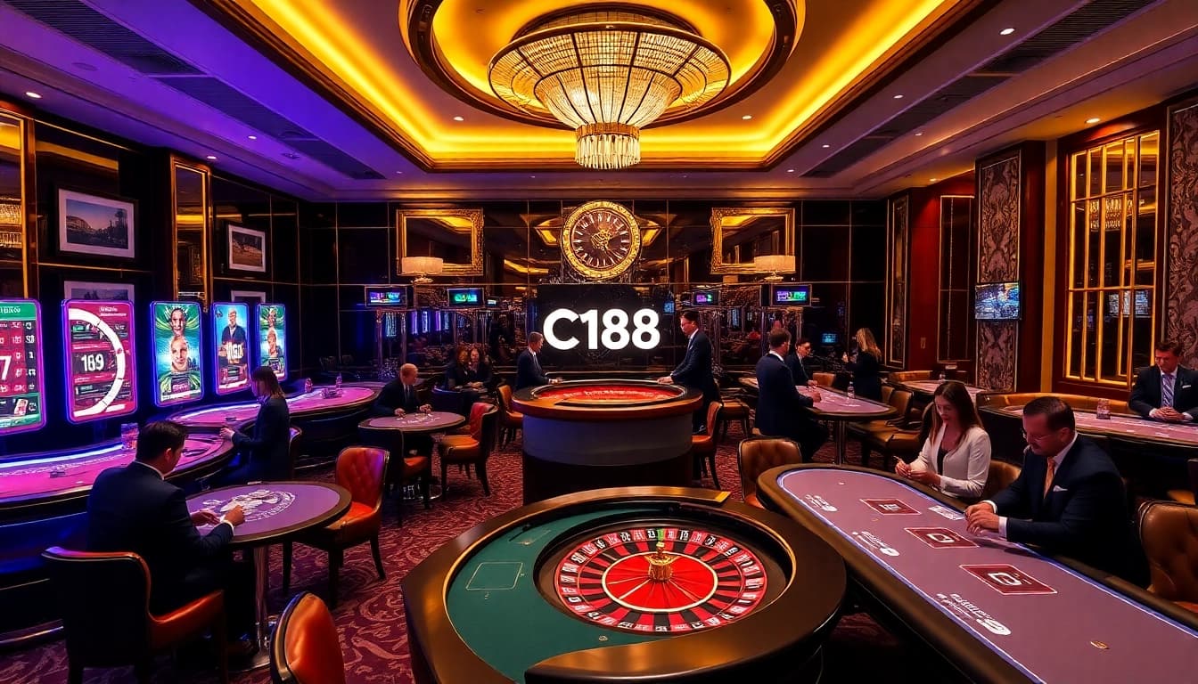 Experience high-stakes excitement at C168, where luxury gambling meets thrilling casino action.