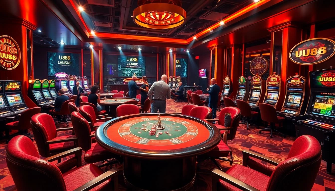 Experience the excitement of winning at UU88 with high-stakes poker and vibrant casino games.